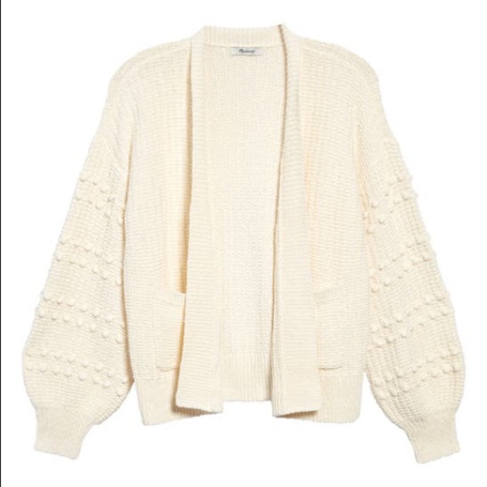 Madewell Bobble Cardigan Sweater